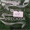 00011 Бисер чешский Preciosa 10/0, зеленый, 50гр