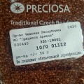 01112 Бисер чешский Preciosa 10/0, коричневый, 1-я категория, 50гр
