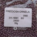 23020 Бисер чешский Preciosa 6/0, сиреневый, 50гр