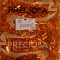 97000  SH Стеклярус чешский Preciosa 3",  оранжевый, 50гр
