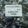 Бусины Микс 92-MIX19- GREY (серый), 250гр
