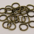 Пр104, кольцо соединительное, цвет бронза, 5мм. (10шт)