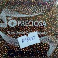 01640 Бисер чешский Preciosa 10/0,  бронза ирис, металлик,  50гр