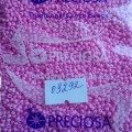 03292 Бисер круглый чешский Preciosa 10/0,  розовый непрозрачный,  50гр