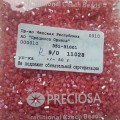 11028 Бисер чешский Preciosa "рубка" 9/0,  розовая, 1-я категория, 50гр
