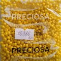 16386 Бисер чешский Preciosa 6/0, желтый, 50гр