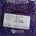 16A28 Бисер чешский Preciosa 6/0, Terra Intensive, фиолетовый, 1-я категория, 50гр
