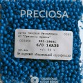 16A38 Бисер чешский Preciosa 6/0, Terra Intensive, синий, 1-я категория, 50гр