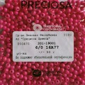 16A77 Бисер чешский Preciosa 6/0, Terra Intensive, розовый, 1-я категория, 50гр