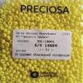 16A86 Бисер чешский Preciosa 6/0, Terra Intensive, желтый, 1-я категория, 50гр