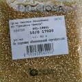 17020 Бисер чешский Preciosa  10/0, золото, 1-я категория, 50гр
