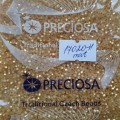 17020m Бисер чешский Preciosa 10/0,  матовый золотой, 50гр