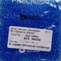 30030 Бисер чешский Preciosa 6/0,  прозрачный синий, 1-я категория,  50гр