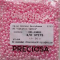 37175 Бисер чешский Preciosa 6/0, розовый, 50гр