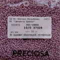 37328 Бисер круглый чешский Preciosa 10/0, сиреневый жемчужный, 50гр