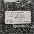 45016 Бисер чешский Preciosa 8/0, серый, 1-я категория, 50гр