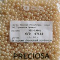 47112 Бисер круглый чешский Preciosa 6/0, бежевый,1-я категория,  50гр