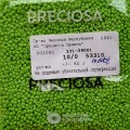 53310m Бисер чешский Preciosa 10/0,  матовый зеленый, 1-я категория, 50гр