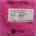 58577 Бисер чешский Preciosa 10/0, ярко-розовый, 1-я категория, 50гр