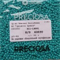 63030 Бисер чешский Preciosa 6/0, бирюзовый, 1-я категория, 50гр