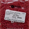 80698 Бисер чешский Preciosa 10/0, малиновый, 50гр