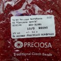 90090 Бисер чешский Preciosa "рубка" 10/0, красный, 1-я категория,  50гр