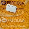 93110m Бисер чешский Preciosa 10/0,  матовый оранжевый, 50гр
