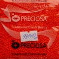 93140m Бисер чешский Preciosa  10/0, оранжевый матовый,  50гр