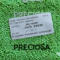 53230 Бисер чешский Preciosa "рубка" 10/0, зеленый непрозрачный, 1-я категория, 50гр