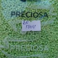 53410 Бисер чешский Preciosa "рубка" 10/0,  салатовый, 1-я категория, 50гр