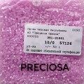 57126 Бисер чешский Preciosa "рубка" 10/0, розовый, 1-я категория, 50гр