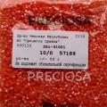 57189 Бисер чешский Preciosa "рубка" 10/0, персиковый, 1-я категория, 50гр
