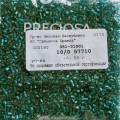 57710 Бисер чешский Preciosa "рубка" 10/0, изумрудный, 1-я категория, 50гр