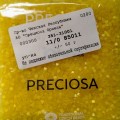 85011 Бисер чешский Preciosa "рубка" 11/0,  желтый сатиновый,1-я категория, 50гр