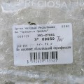 00050 TwSH Стеклярус чешский Preciosa, 3", прозрачный, 1-я категория, 50гр