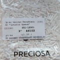 46102 Стеклярус чешский Preciosa, 3", белый, 1-я категория, 50гр