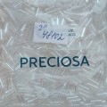 48102 Стеклярус чешский Preciosa, 3", прозрачный радужный, 50гр