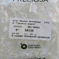 58135 Стеклярус чешский Preciosa, 5", TwRH, прозрачный, 1-я категория, 50гр