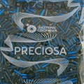67100 SH Стеклярус чешский Preciosa 3", синий огонек, 50гр