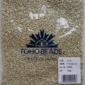 Бисер TOHO, 11 TREASURE  #PF0558 серебро, 100гр