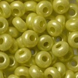 17786 Бисер чешский Preciosa 10/0, оливковый, 1-я категория, 50гр
