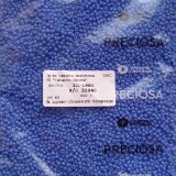 33040 Бисер чешский Preciosa 8/0, темно-синий, непрозрачный, 1-я категория, 500гр