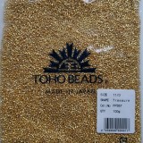 Бисер TOHO, 11 TREASURE  #PF0557 золото, 100гр