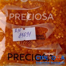 85091 Бисер чешский "рубка" 10/0, оранжевый, 50гр