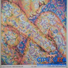 Схема для вышивания бисером "Цветное мехенди"