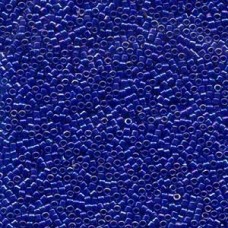 Delica Beads 11/0 #DB0165 -  Delica 11/0 Opaque Royal Blue AB